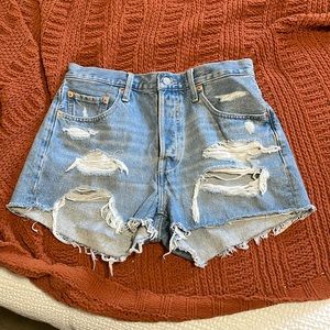 Levi’s denim shorts